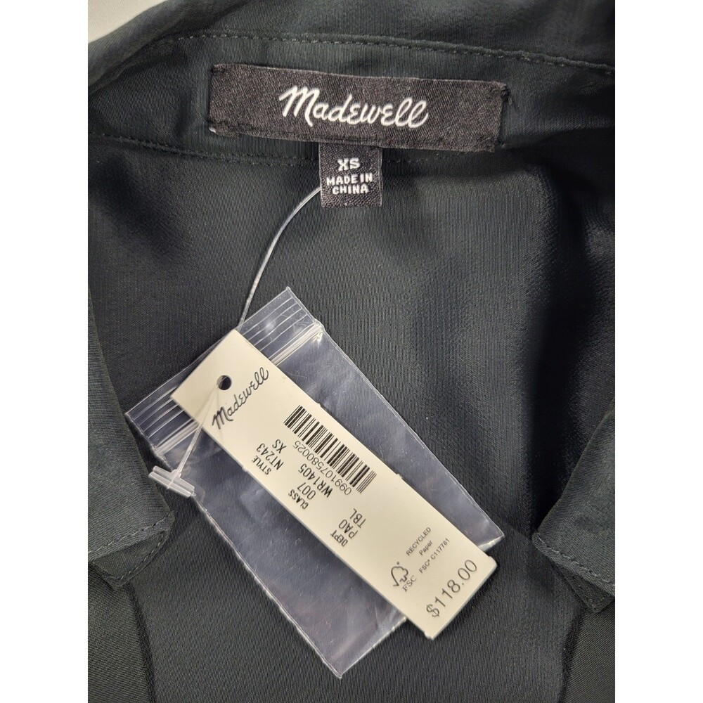 Madewell Long-Sleeve Popover Top - Picture 7 of 8